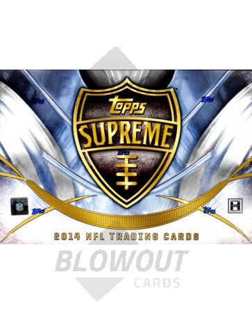 2014 Topps Supreme Football Hobby Box