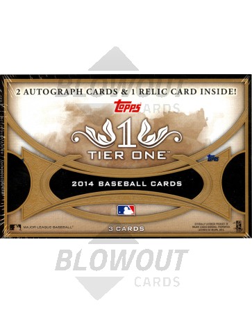 2014 Topps Tier One Baseball Hobby Box