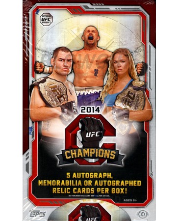 2014 Topps UFC Champions Hobby Box