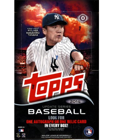 2014 Topps Update Series Baseball Hobby 12 Box Case