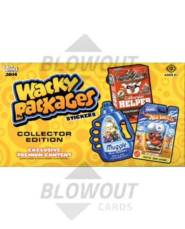2014 Topps Wacky Packages Series 1 Collectors Ed - Box