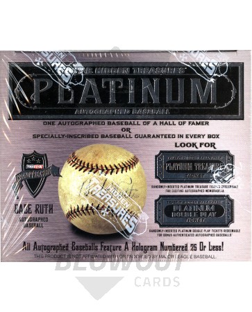 2014 Tristar Autographed Baseball Platinum Edition 12 Box Case