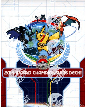 Pokemon 2014 World Championship Deck 6 Box Case