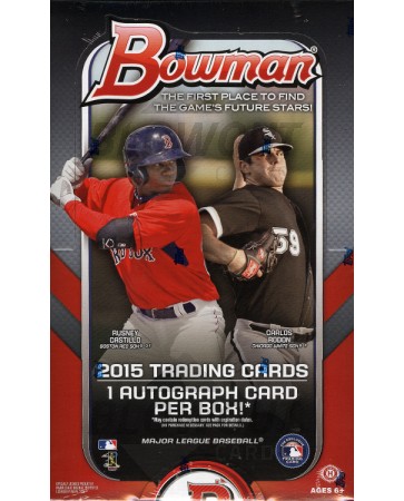 2015 Bowman Baseball Hobby Box