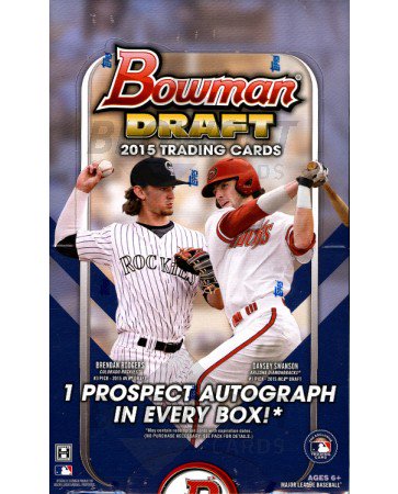 2015 Bowman Draft Picks & Prospects Baseball Hobby Box
