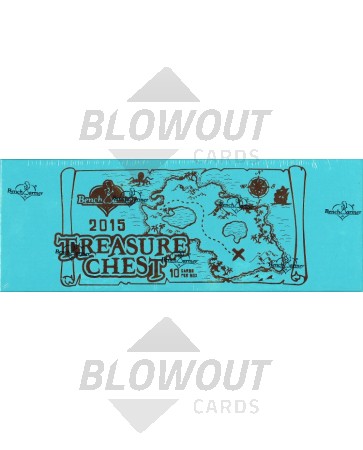 2015 Benchwarmer Treasure Chest Trading Cards 16 Box Case