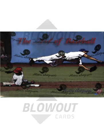 2015 Historic Autographs The Art of Baseball Box