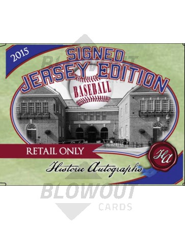 2015 Historic Autographs Baseball Jersey ED 12 Box Case