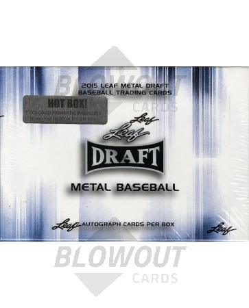 2015 Leaf Metal Draft Baseball Hot Box