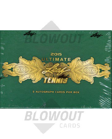 2015 Leaf Ultimate Tennis Hobby 12 Box Case