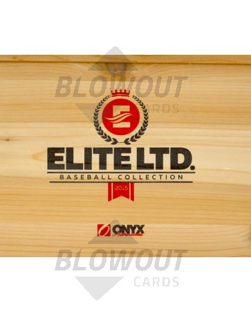 2015 Onyx Authenticated Elite Limited Coll Baseball 4 Box Case