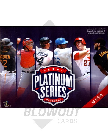 2015 Platinum Series Baseball Game Box