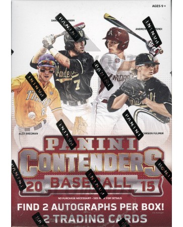 2015 Panini Contenders Baseball Blaster Box