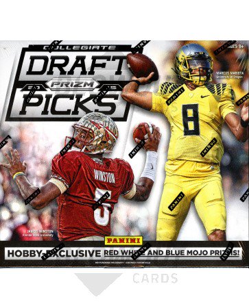 2015 Panini Prizm Collegiate Draft Football Hobby 20 Box Case