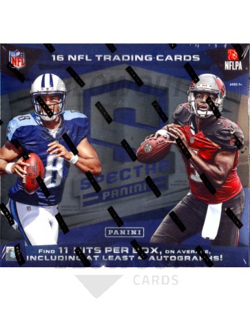 2015 Panini Spectra Football Hobby 8 Box Case