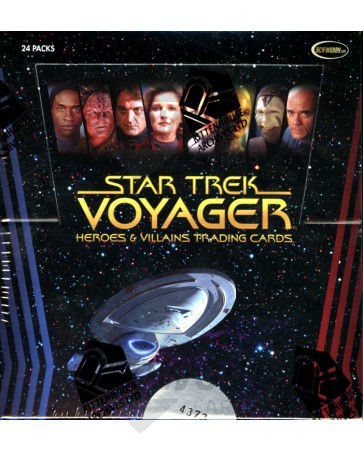 Star Trek Voyager Heroes and Villains 12 Box Case (Rittenhouse)
