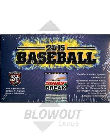 2015 Super Break Series 1 Baseball - 5 Box Case