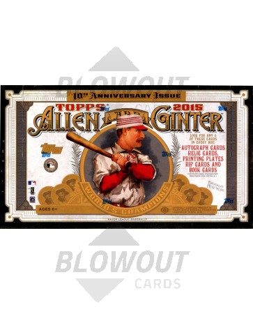 2015 Topps Allen & Ginter Baseball Hobby Box