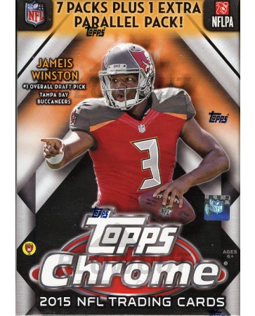 2015 Topps Chrome Football Blaster 16 Box Case