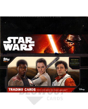 Topps Star Wars Force Awakens Ser 1 Special Hobby Ed 16 Box Case