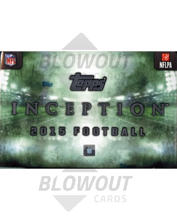 2015 Topps Inception Football Hobby Box
