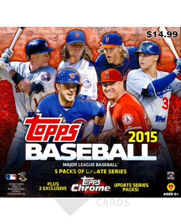2015 Topps Chrome Update Baseball Mega Box