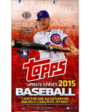 2015 Topps Update Series Baseball Hobby 12 Box Case
