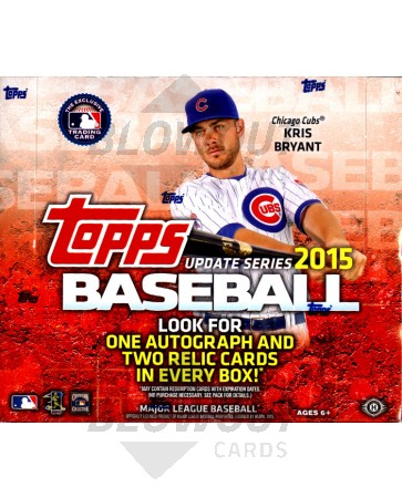 2015 Topps Update Series Baseball Jumbo Box