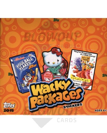 2015 Topps Wacky Packages Hobby - 8 Box Case