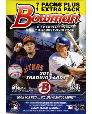 2016 Bowman Baseball Blaster 16 Box Case