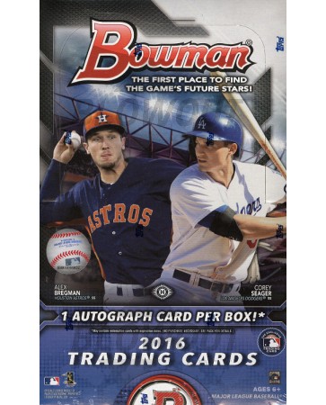 2016 Bowman Baseball Hobby Box