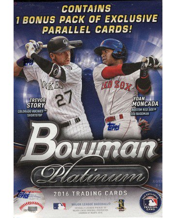 2016 Bowman Platinum Baseball Blaster Box