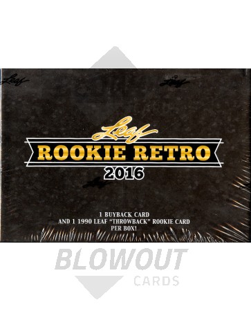 2016 Leaf Rookie Retro Box