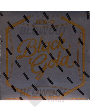 2016/17 Panini Black Gold Soccer Hobby 8 Box Case
