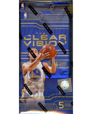 2015/16 Panini Clear Vision Basketball Hobby 16 Box Case