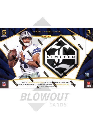 2016 Panini Limited Football Hobby Box