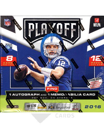 2016 Panini Playoff Football Hobby Box
