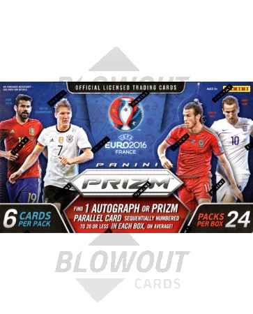 2016 Panini UEFA Euro Prizm Soccer Hobby Box