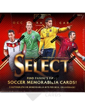 2015 Panini Select Soccer Hobby 12 Box Case