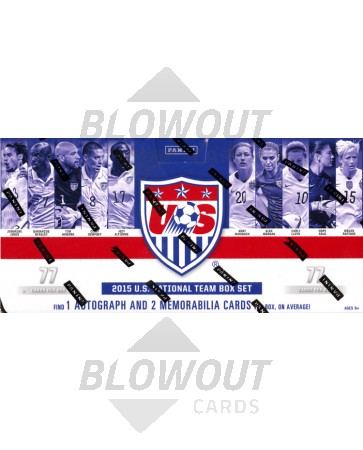 2015 Panini USA Soccer Set 10 Box Case