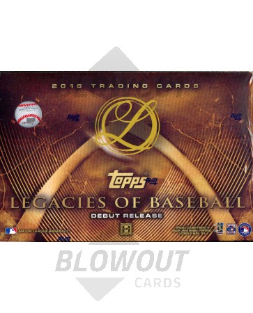 2016 Topps Legacies of Baseball Hobby 8 Box Case