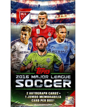 2016 Topps MLS Soccer 12 Box Case