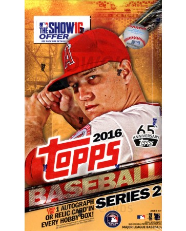 2016 Topps Series 2 Baseball Hobby Box