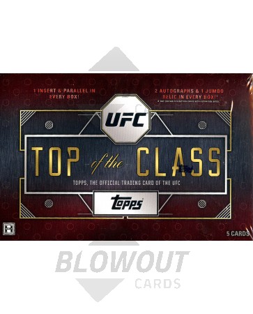 2016 Topps UFC Top Of The Class Hobby 16 Box Case