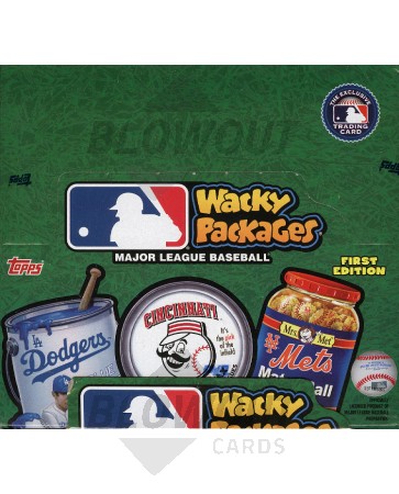 2016 Topps Wacky Packages MLB Stickers - Box