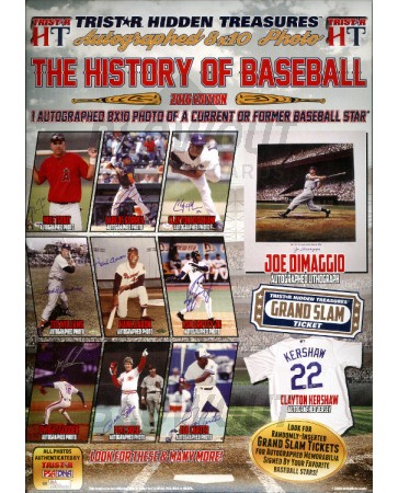 2016 Tristar Hidden Treasure Photo History Baseball 15 Pack Case