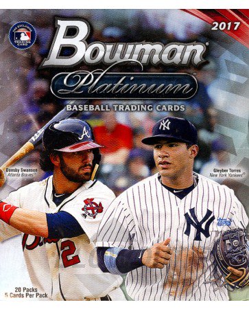 2017 Bowman Platinum Baseball Collector Box