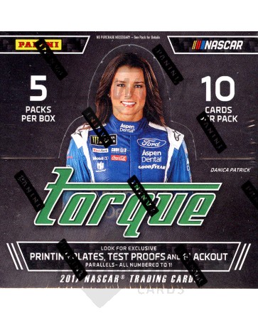 2017 Panini Torque Racing Hobby 16 Box Case