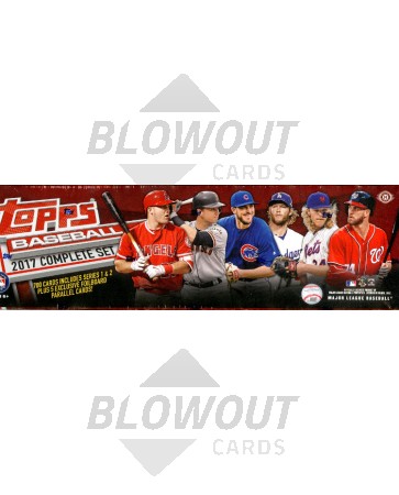 2017 Topps Complete Baseball Factory Set - Hobby 12 Set Case