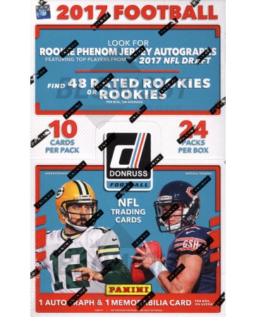 2017 Panini Donruss Football Hobby Box